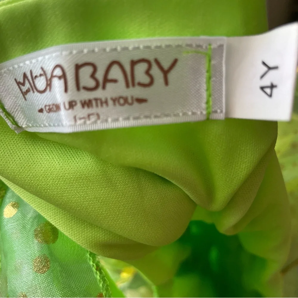 Green and Gold‎ Fairy Dress, 4